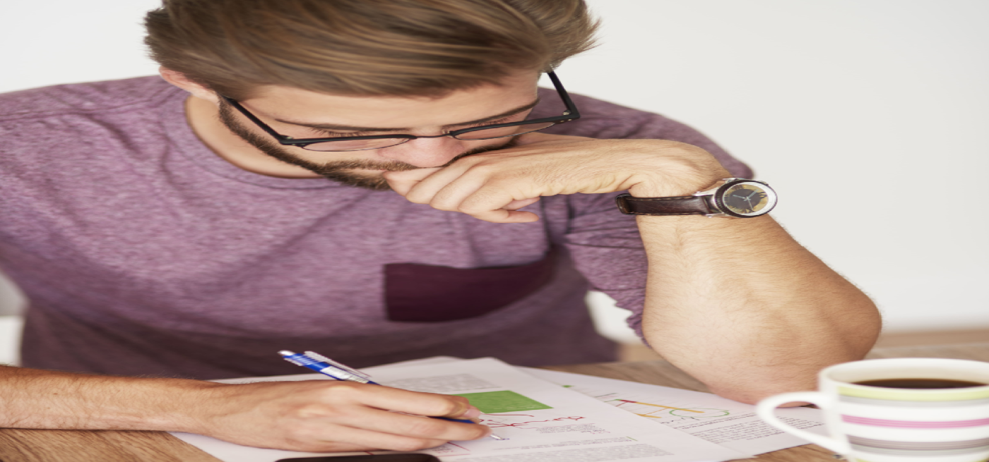  high-angle-view-man-working-documents